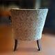 Renovated antique armchair