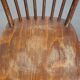 Set of 2 Vintage Wooden Spindle Windsor Chairs from the 1970s