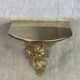 Small wall console in Rococo style in bronze