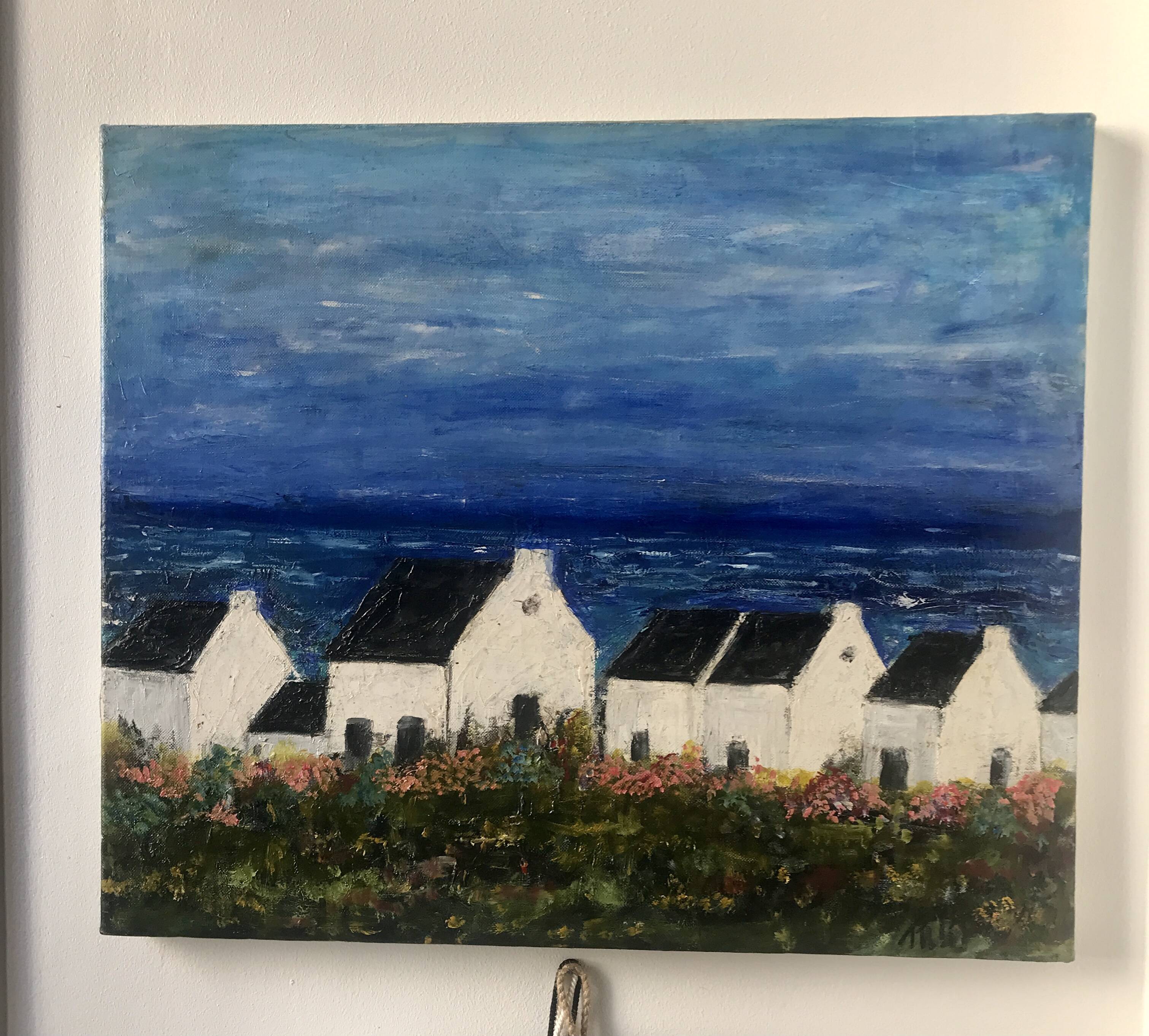 Oil on canvas Breton landscape