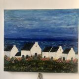 Oil on canvas Breton landscape