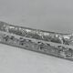 12 knife holders in cut crystal triangular shape