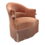Fringed frog armchair