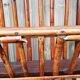 Rattan shelf/shelf carries magazines