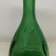 Glass bottles with coat of arms