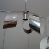 Stainless steel flower cascade suspension, 1970