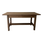 Rustic oak farmhouse table