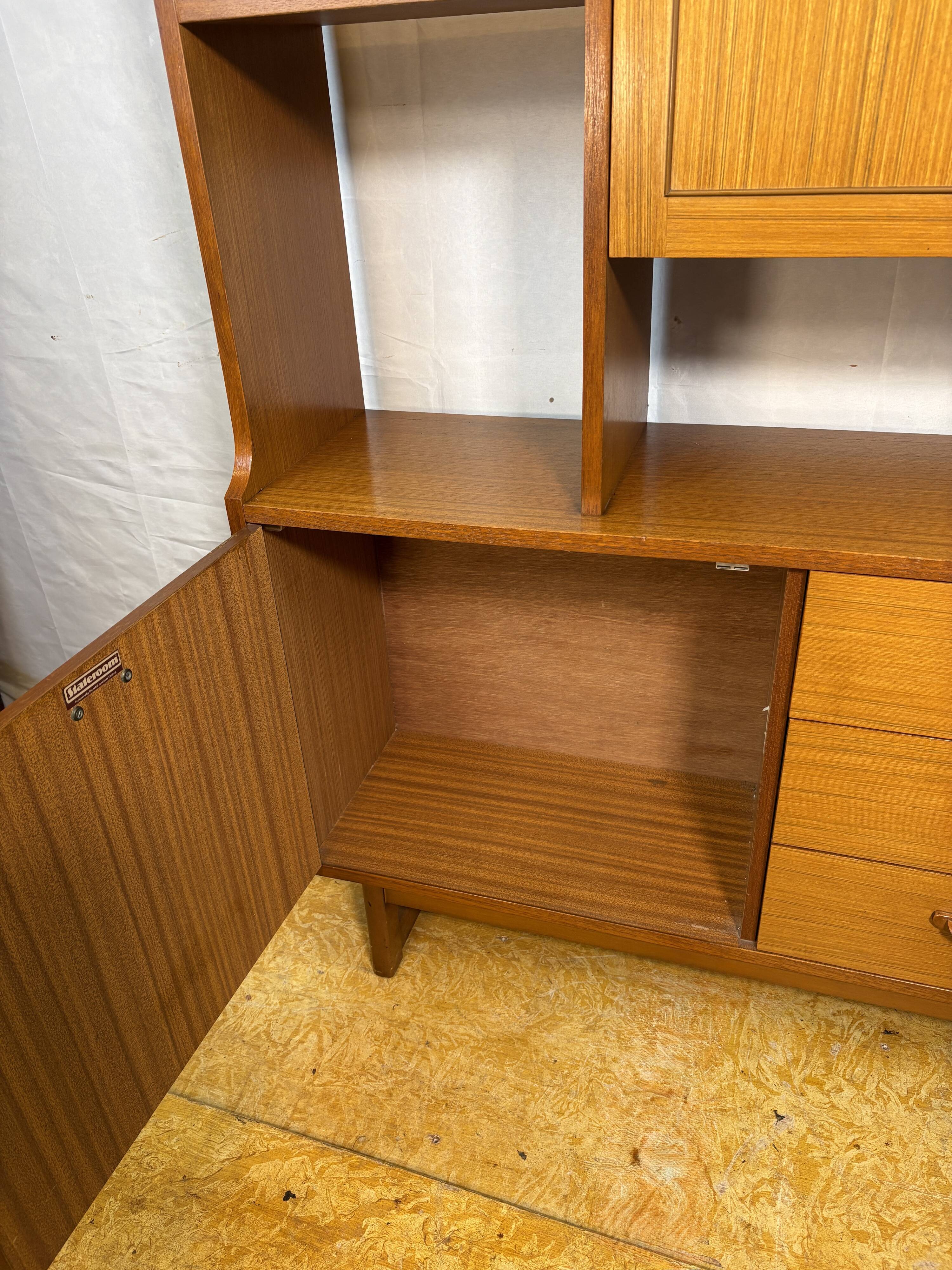 Mid-Century Retro Vintage Room Divider / Shelving Unit by Stonehill 1970