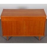 Oak sideboard produced by UP Zavody in the 1960s