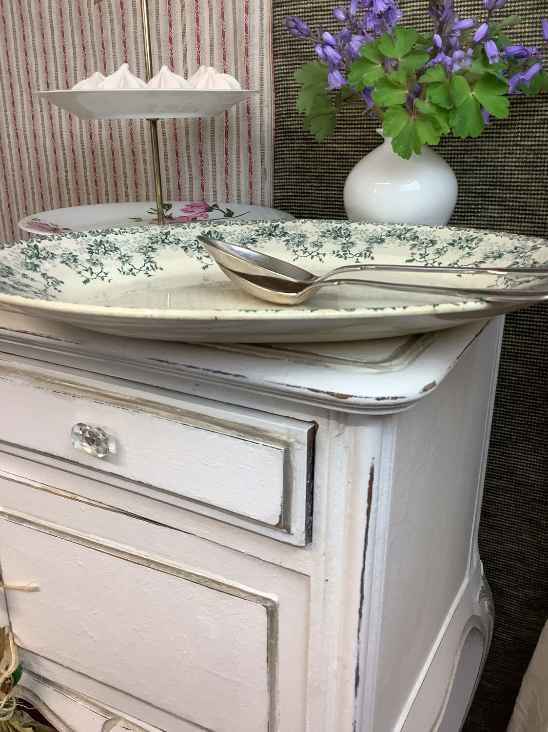 Old dish Terre de fer made in france Choisy le Roi