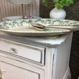 Old dish Terre de fer made in france Choisy le Roi