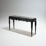 Console en bois noir