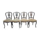 4 Napoleon III chairs