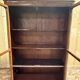 Display cabinet with two doors – Louis XVI period – Pine, marquetry and