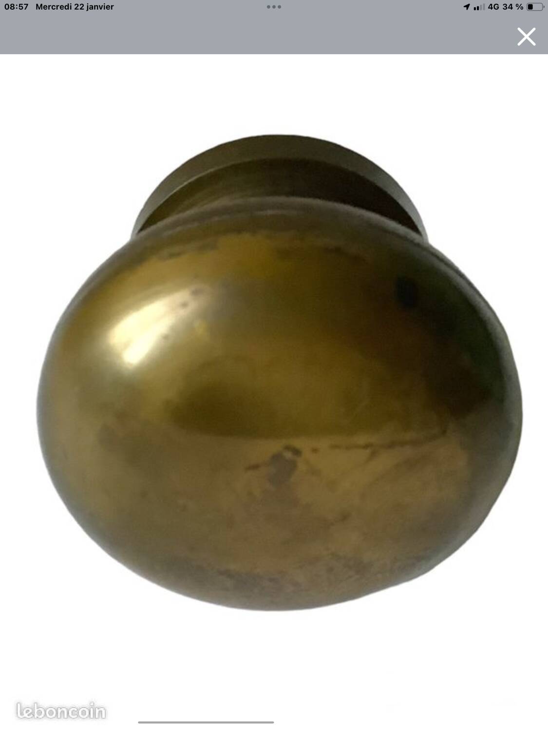 Vintage Brass Handle – Timeless Elegance