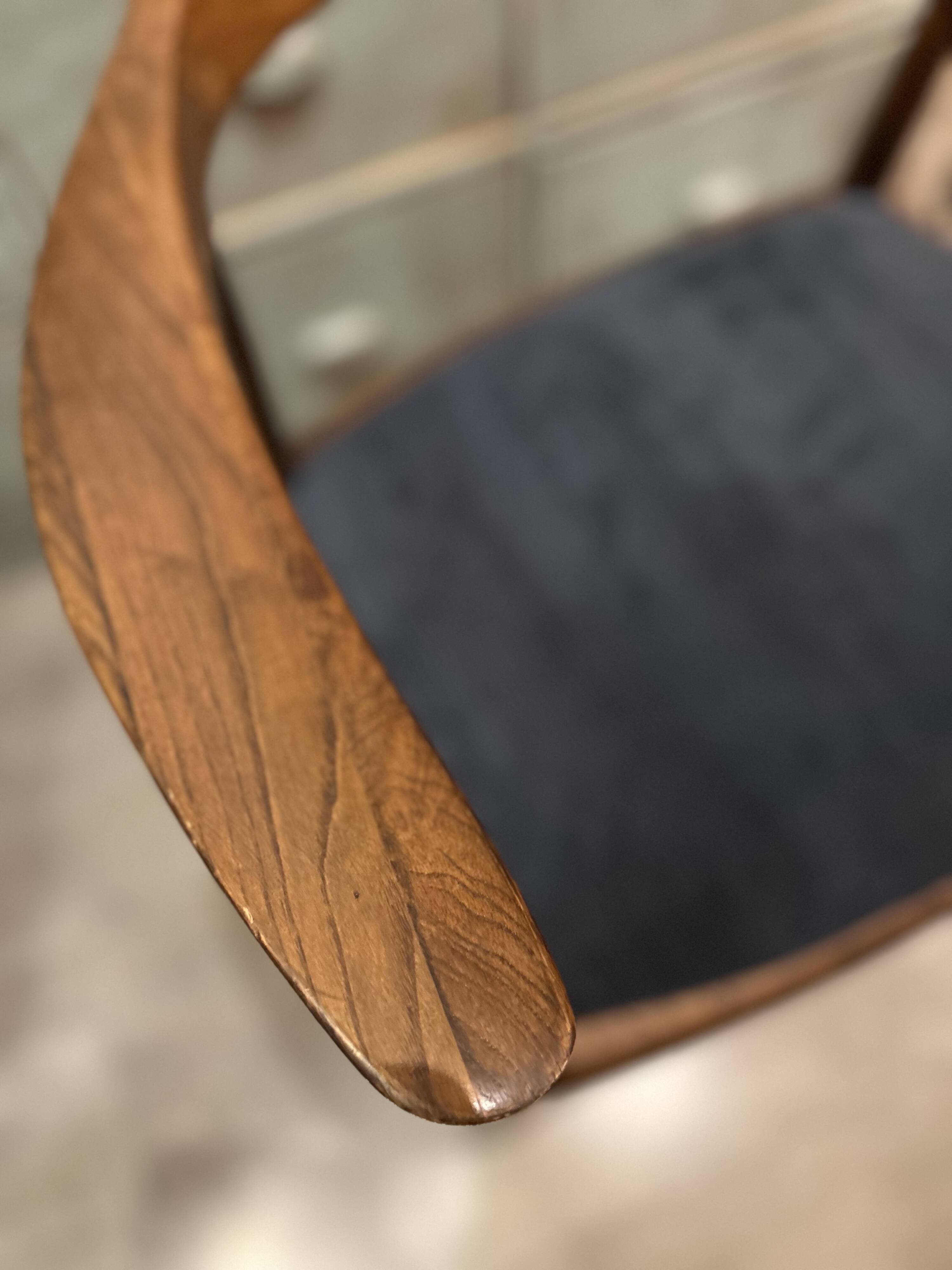 Scandinavian armchair in the style of Hans Wegner.