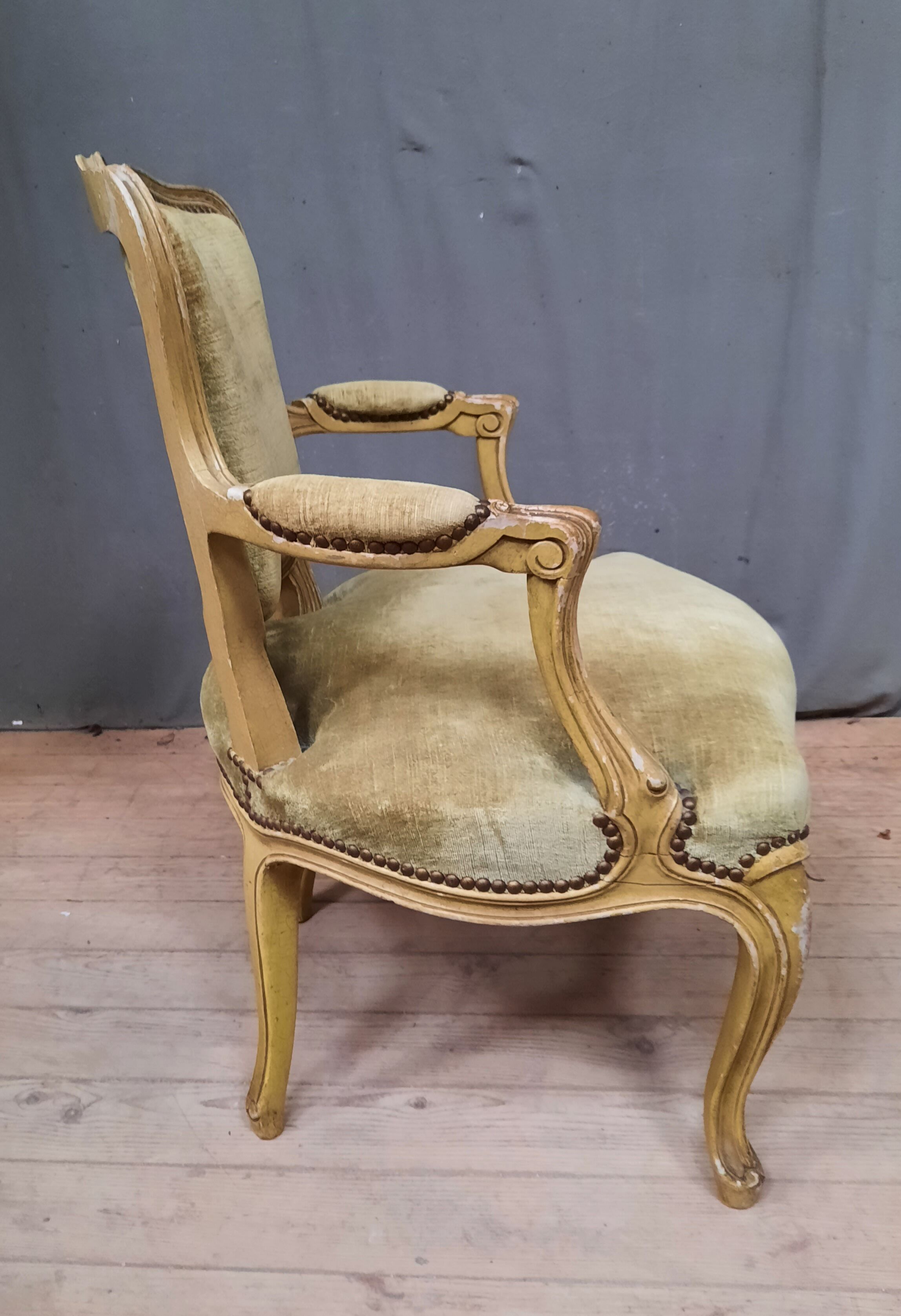 Louis XV style armchair