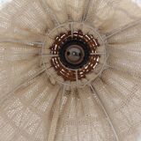 Boulle rattan chandelier