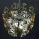 Murano glass chandelier by Mazzega, Italy, 1960s