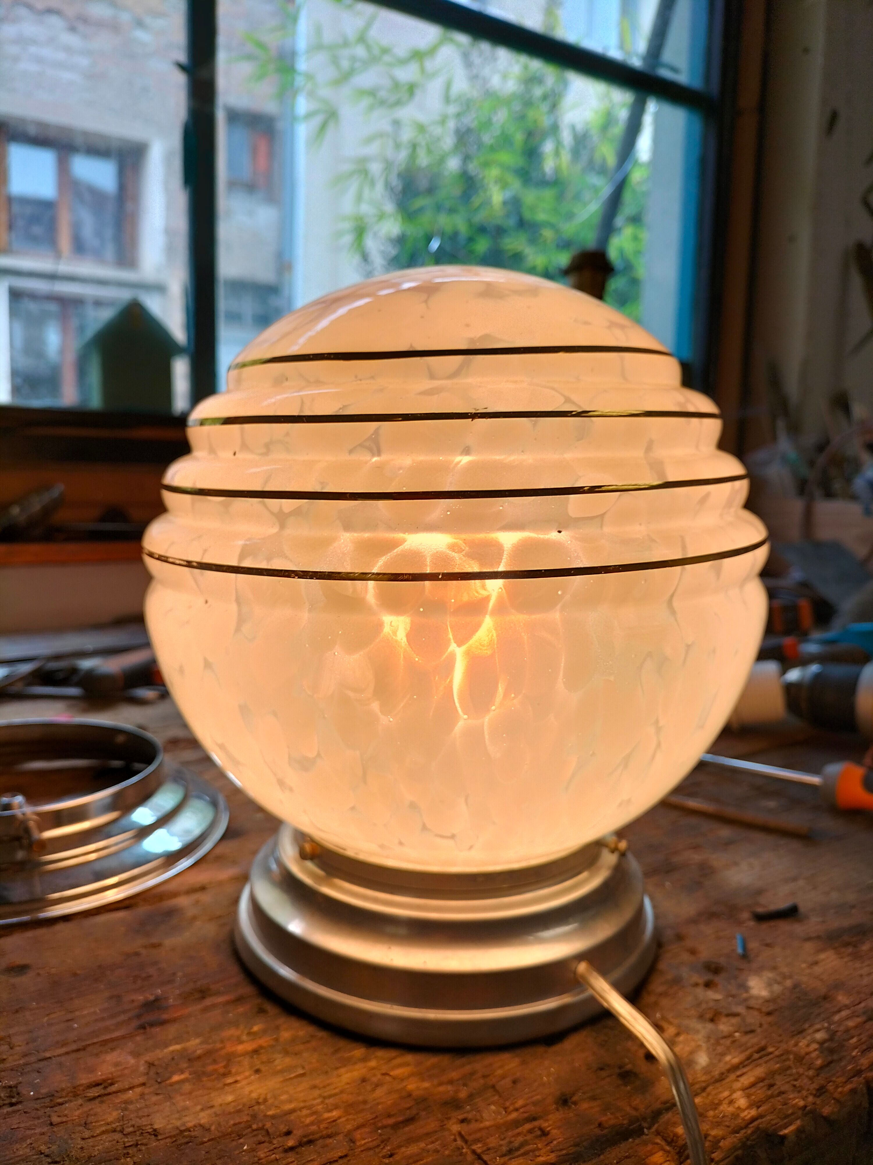 Lampe art deco