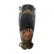 Vase art déco en barbotine signé A.G de Bruyn