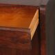 Commode en bois et opaline des années 1960