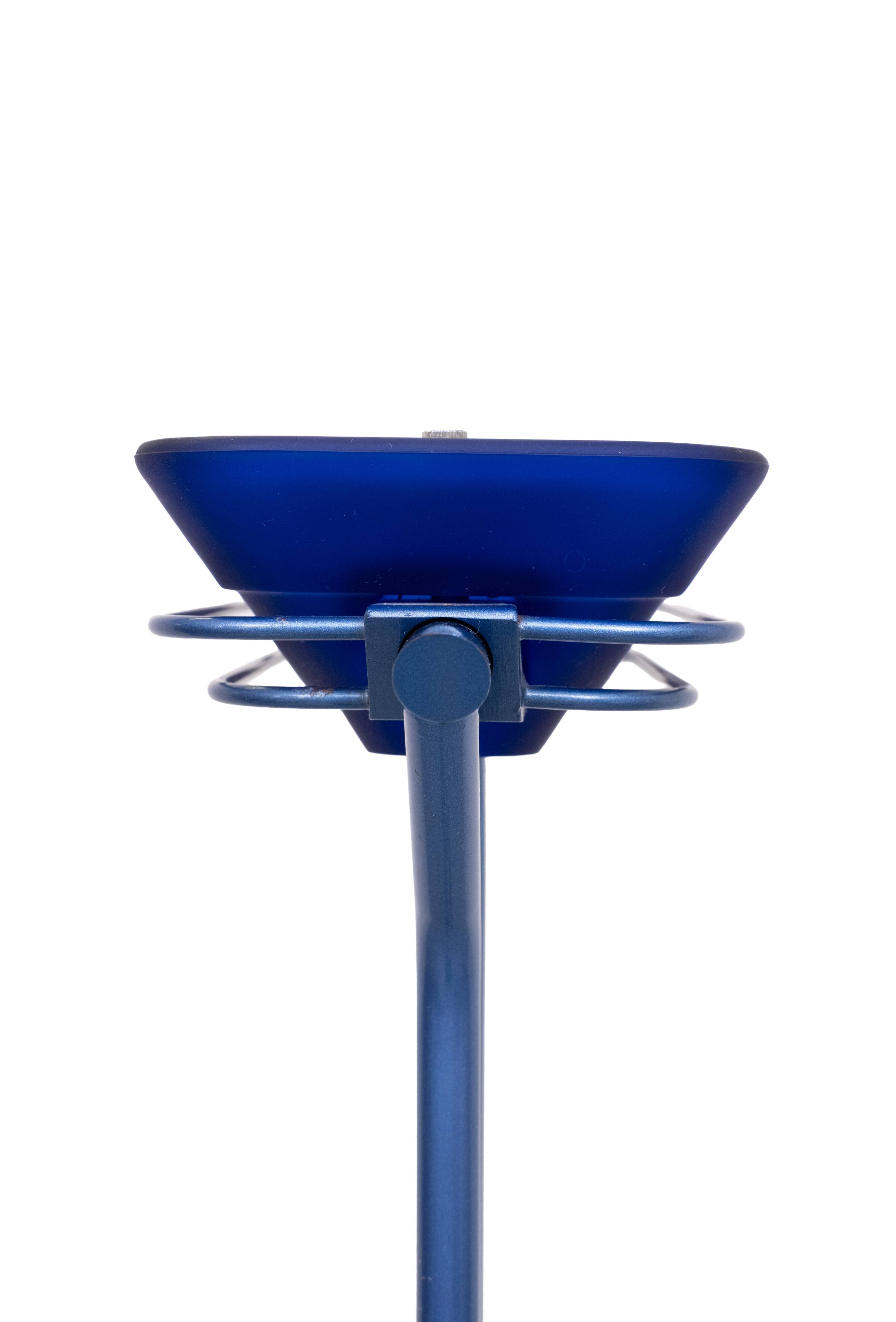 Post modern light Blue Halogen Floor lamp Design by Jordi Vilardell