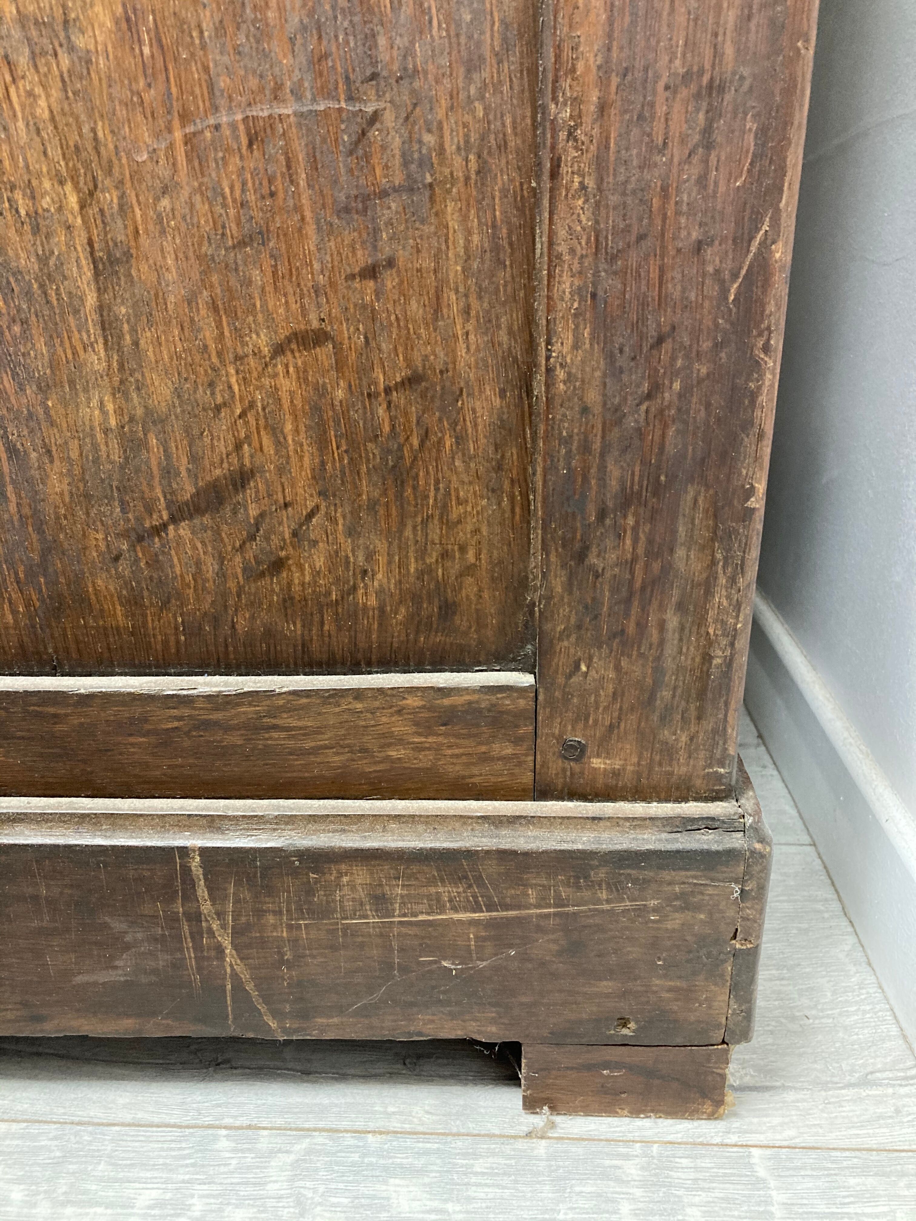 Solid oak cabinet