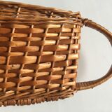 Rattan bottle basket