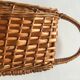 Rattan bottle basket