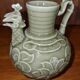 Double-headed vase reproduction in celadon ceramic, Song Dynasty, Guimet Museum.