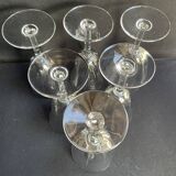 6 Saint Louis water glasses Cerdagne service