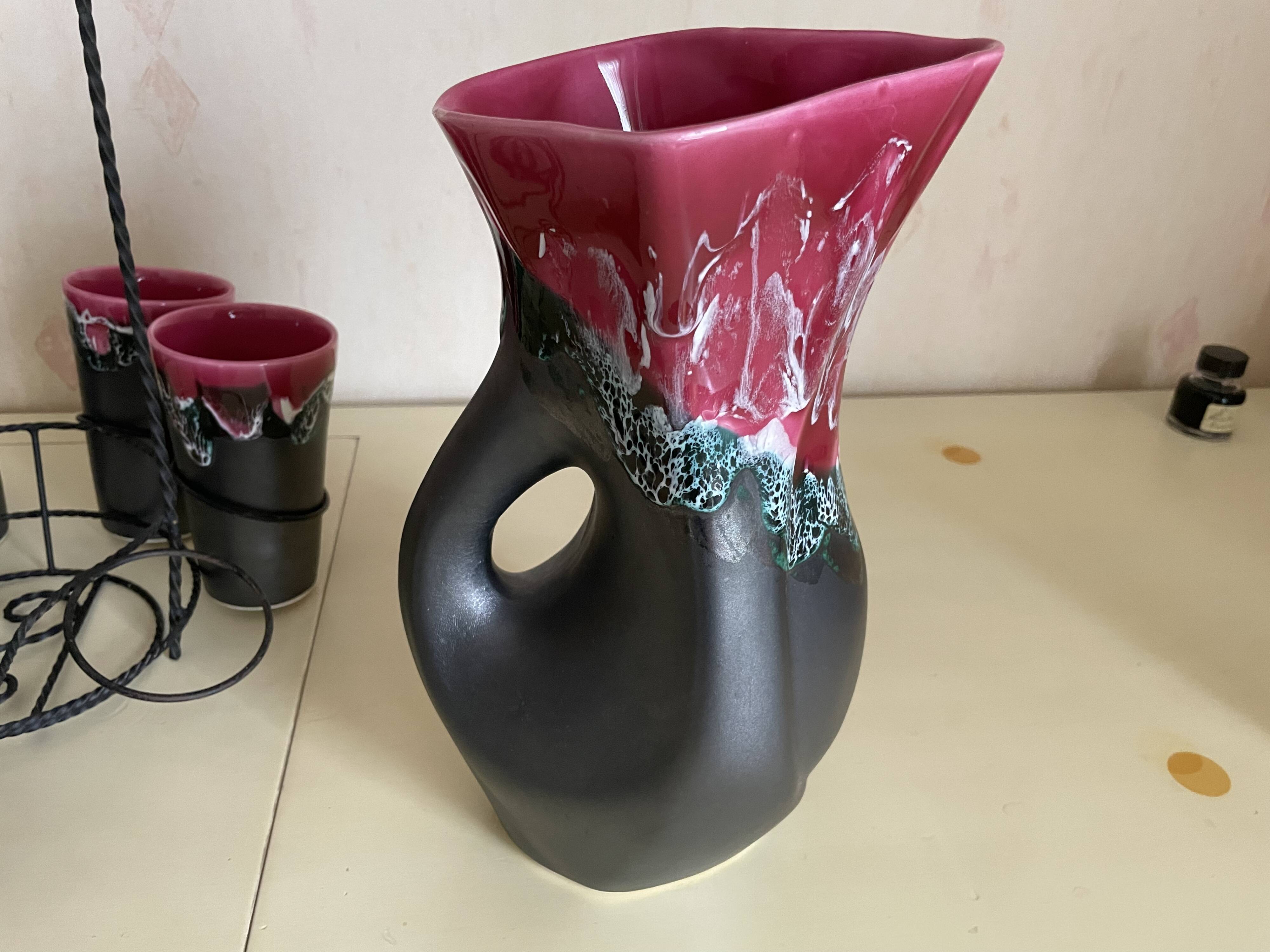 Ceramic lemonade set