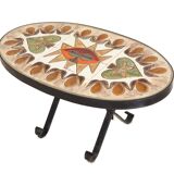 R. Corroyez ceramic coffee table