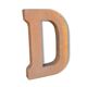 Lettre industrielle en fer "d"
