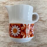 Set of 8 coffee cups, milk pot, sugar bowl Bavaria porcelain 70