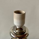 Large vintage mercury glass lamp base - 1960.