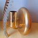 Pair of Leaf Wall Sconces in Murano Glass, Gaetano Sciolari for Venini