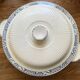 Antique earthenware vegetable dish Salins - Terre de fer