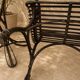Garden furniture from Arras - Saint-Sauveur Factory - Late 19th century / Circa 1900