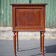 Vintage wood bedside table