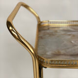 Brass Regency style serving table