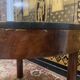 Empire period mahogany and marble pedestal table
