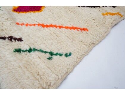 Colorful Berber carpet 159x150cm