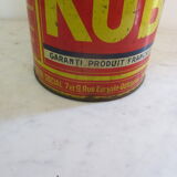 Round box in painted sheet metal KUB