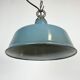 Industrial grey enamel pendant lamp, 1960s