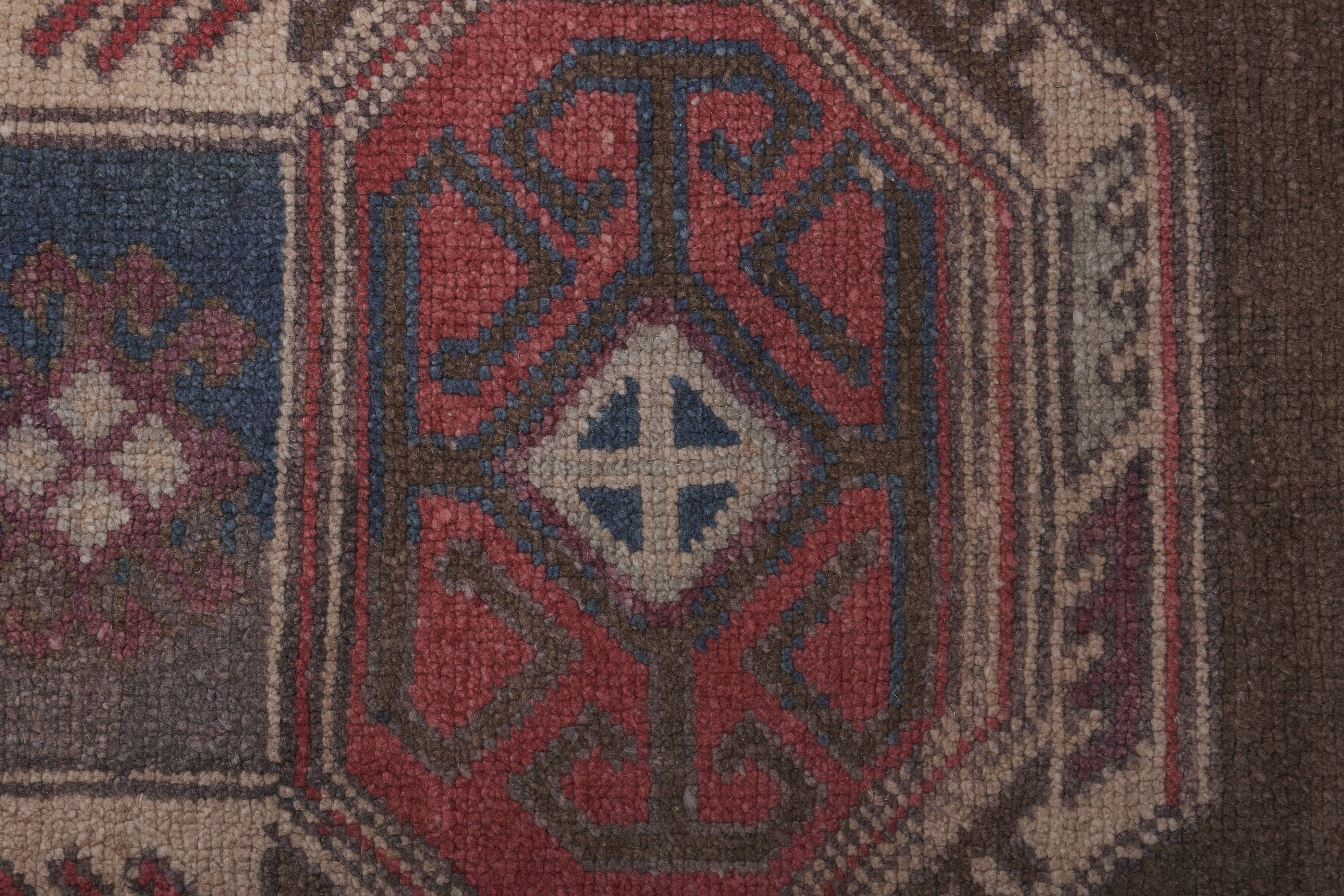 Vintage Turkish Oushak Rug Handwoven 91x160 cm