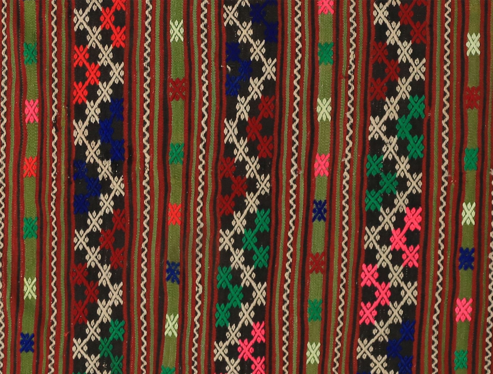 Anatolian handmade kilim rug 250 cm x 174 cm
