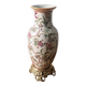 Porcelain and bronze vase