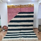Handmade natural Berber rug 2.5x1.5 m
